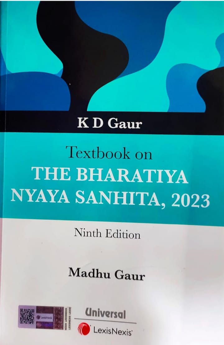 TEXTBOOK ON THE BHARATIYA NYAYA SANHITA, 2023